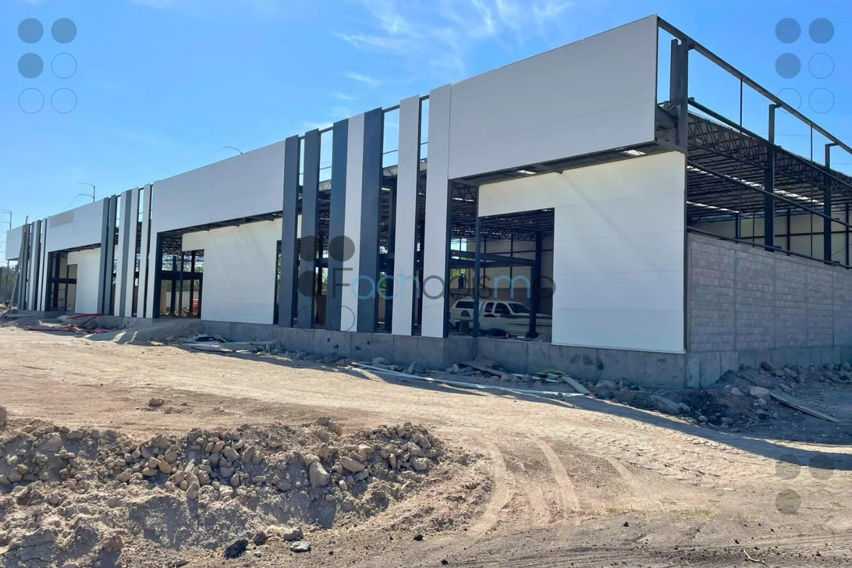 Parque industrial Orient Business Park en construcción - Fachadismo